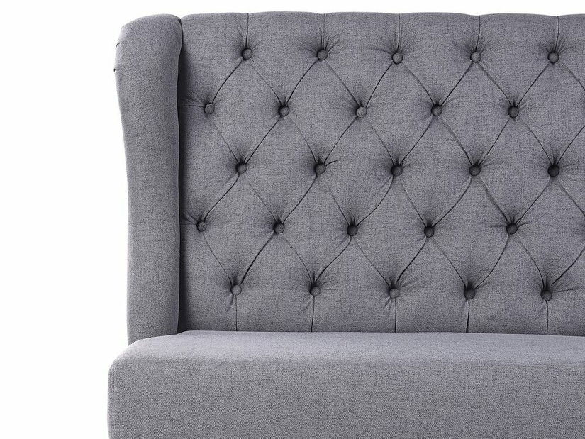 Pohovka dvojsedačka TAROS (sivá)