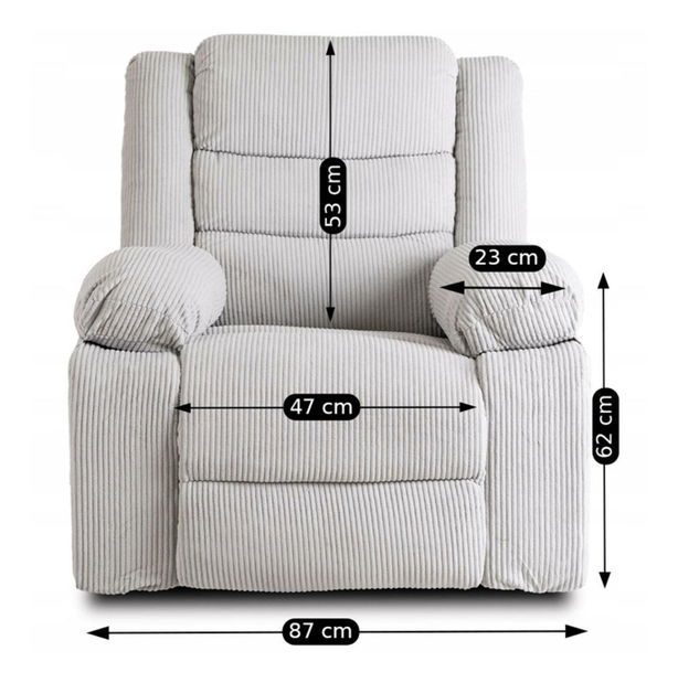 Pozícionáló fotel Apoya (szürke) 