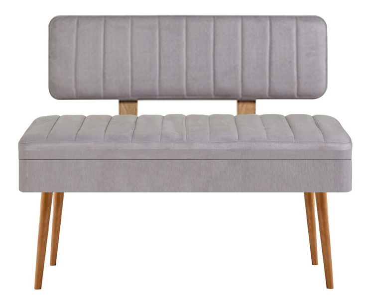 Blagovaonski set Vlasta 2 (antlantski bor bor + siva) (za 6 osoba)