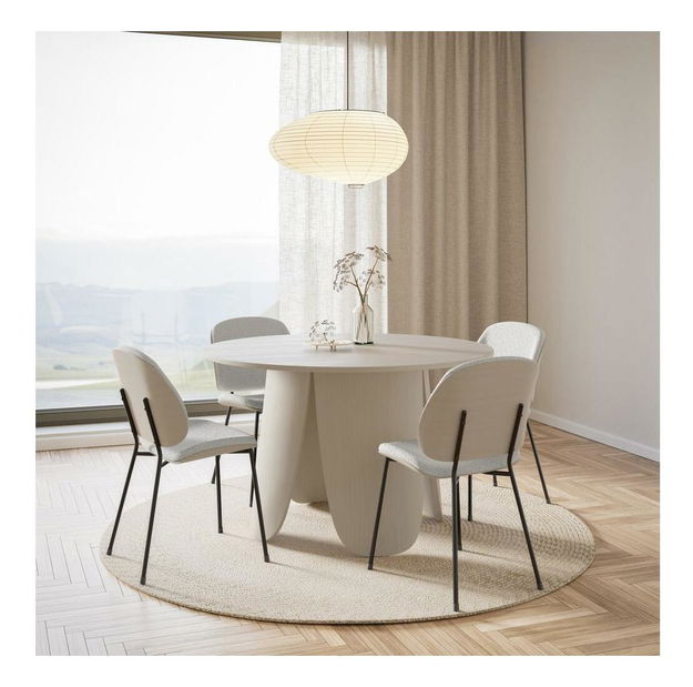 Konferencia szék Jazmin (fehérített tölgy + fekete)