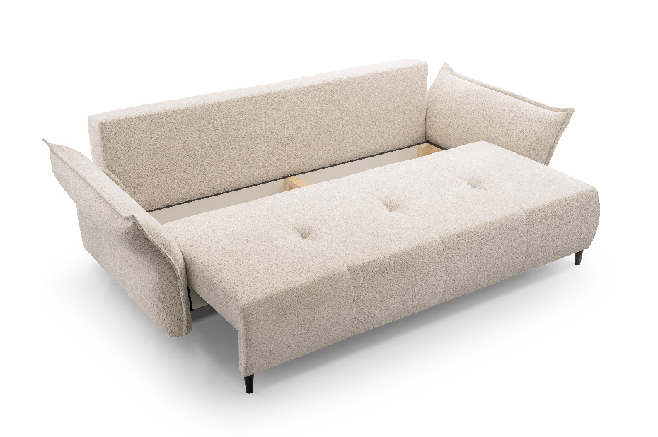 Canapea două locuri Naples Sofa (Crem)