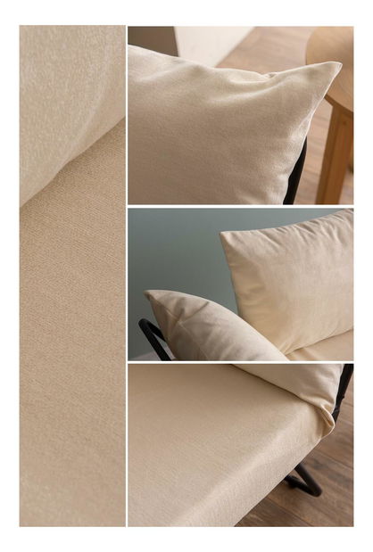 Pohovka dvojsedačka Verve 2 (krémová)