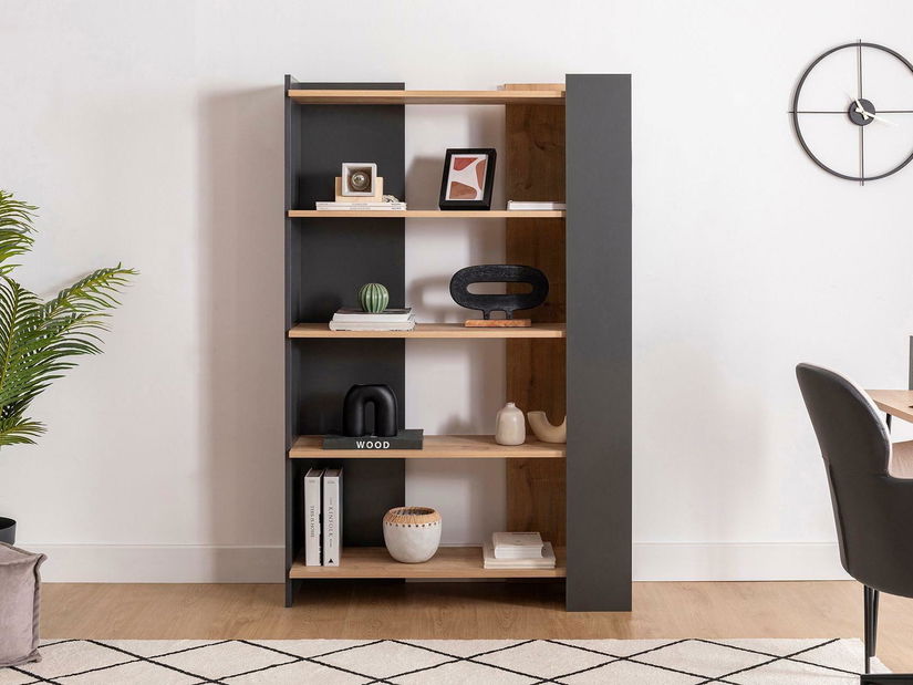 Regal Tilata (zafirov hrast + antracit)