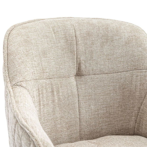 Jedálenská stolička Heretico (krémová)