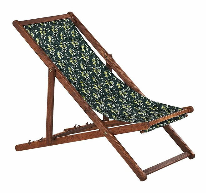 Set 2 buc șezlong de grădină cu huse de rezervă Antio (model verde măslin)