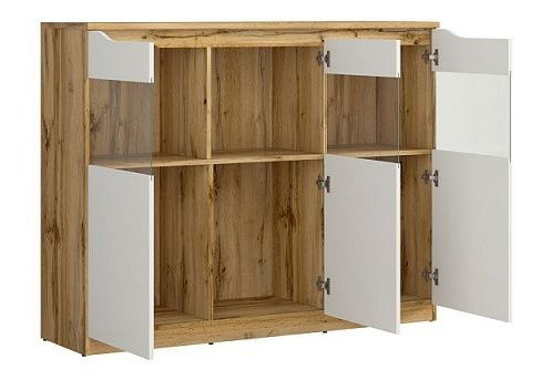 Vitrína BRW Nuis KOM3W