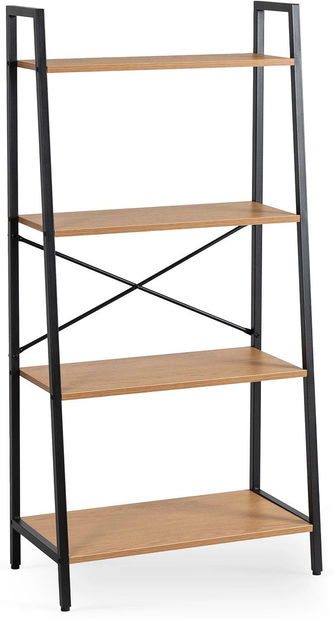 Raft Goleadora (stejar + negru) 