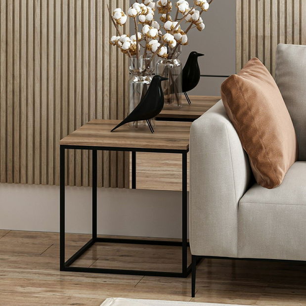 Măsuță laterală Baska (nuc)