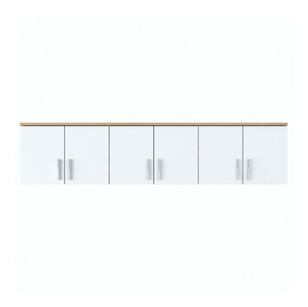 Zidni ormarić Eladona 14 (orah + bijela)