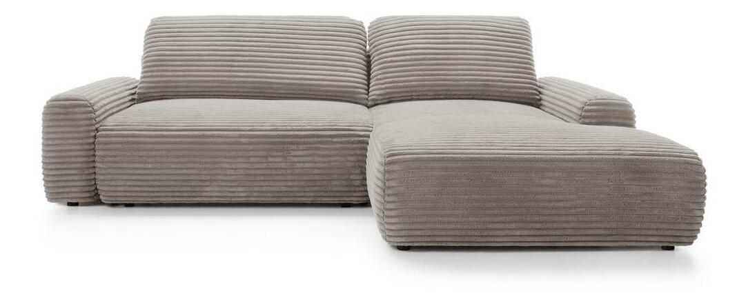 Kutna garnitura Afelia (D) (sivo-bež)