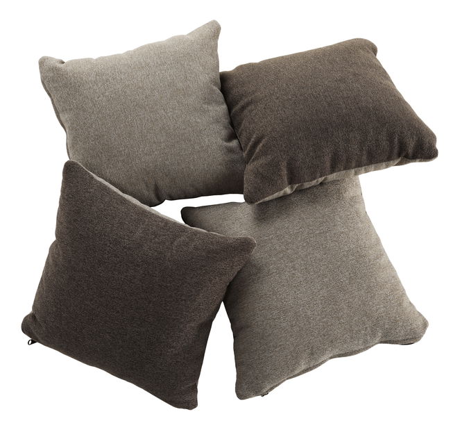 Colțar în formă de U Imani (maro deschis + maro)