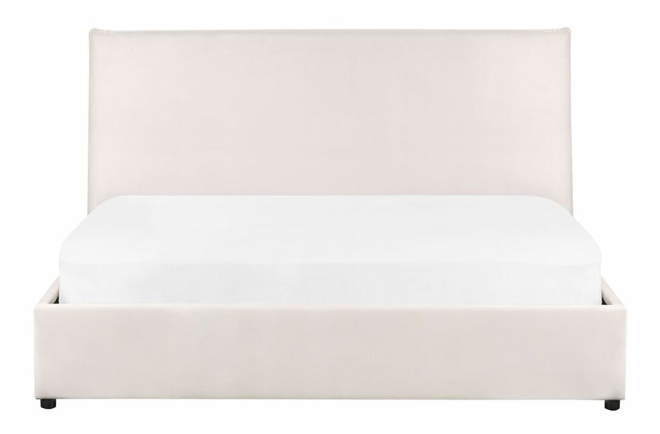 Pat matrimonial 160 cm Lavza (alb)