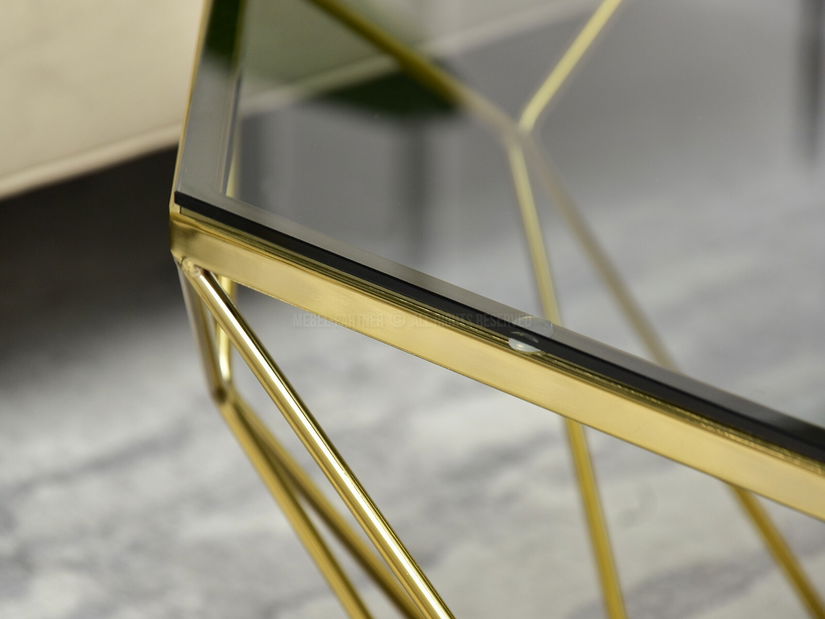 Stolić za kavu Maltez (zlatna)