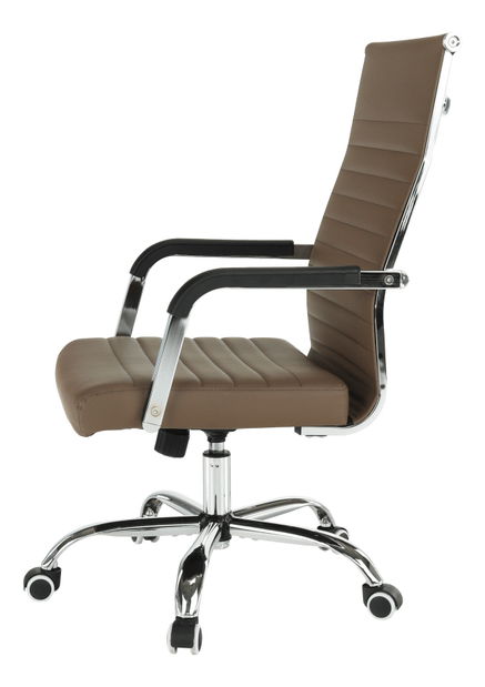 Kancelárske kreslo Falar (sivohnedá)