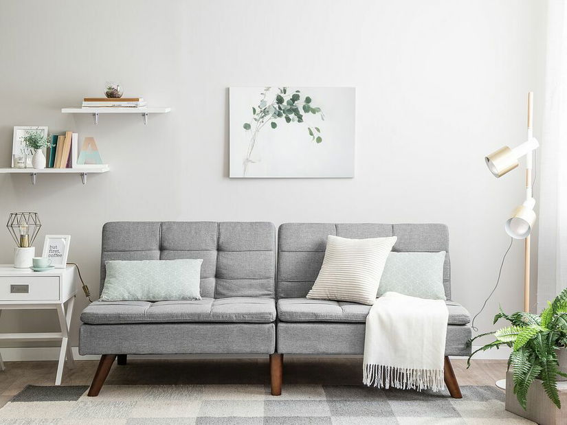 Pohovka trojsedačka Risback (svetlosivá)