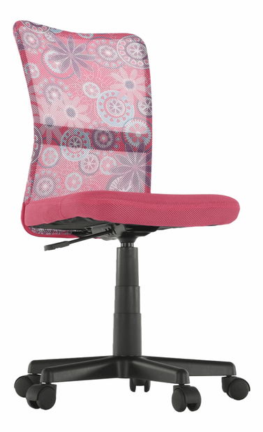 Scaun pivotant pentru copii Gofry (roz) *vânzare