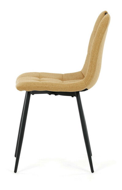 Jedálenská stolička Decalto (žltá)