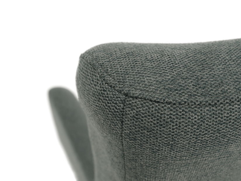 Relaxačné kreslo Saif (sivá + buk)