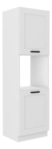 Vysoká skrinka na vstavanú rúru Lesana 1 (biela) 60 DP-210 2F 