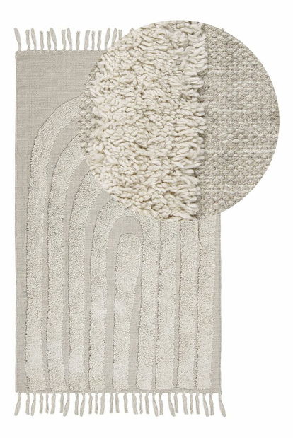 Koberec 80 x 150 cm Hakka (béžová)