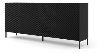 Ormarić Surfy 4D (bijela + crna)