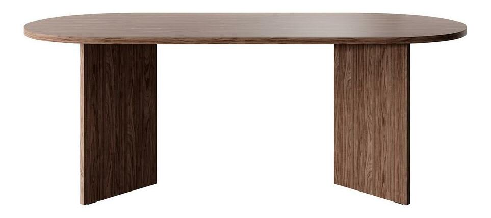 Masă de sufragerie Olivo (pentru 8 și mai multe persoane) (nuc)