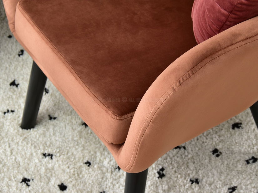 Kreslo Leto (medená + buk)