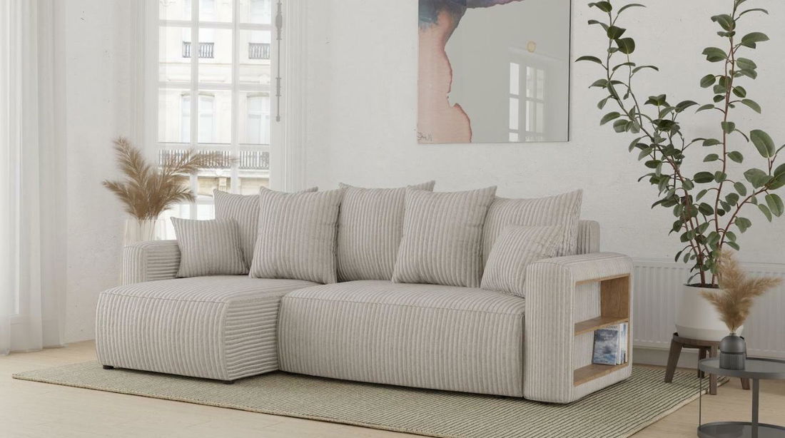 Sarokkanapé Solina (tej) (B)