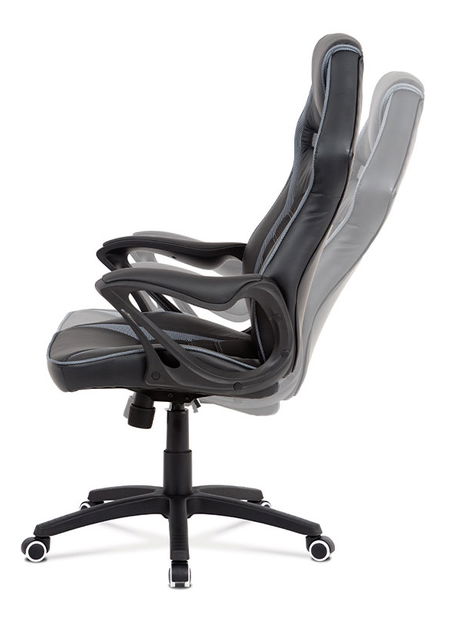 Uredska/gaming fotelja Garet-G406-GREY (crna + siva)