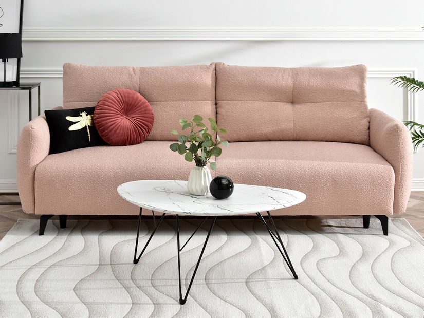 Dohányzóasztal Rave Xl (fehér + fekete)