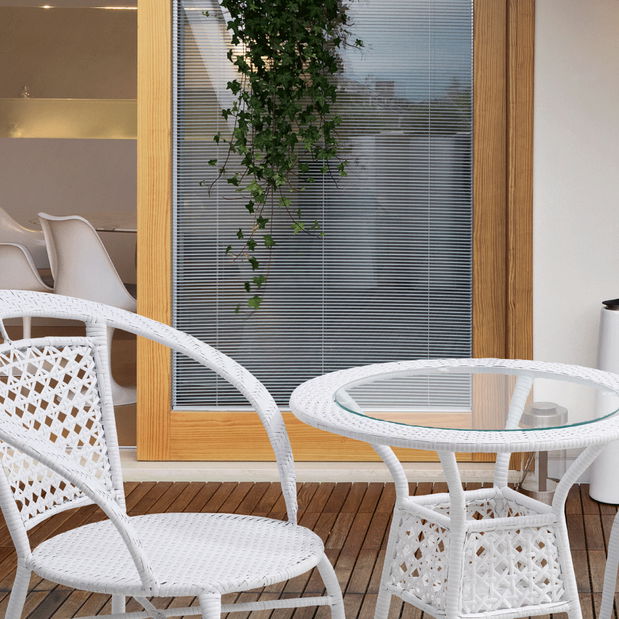 Kerti rattan szett 1+2 Jenna