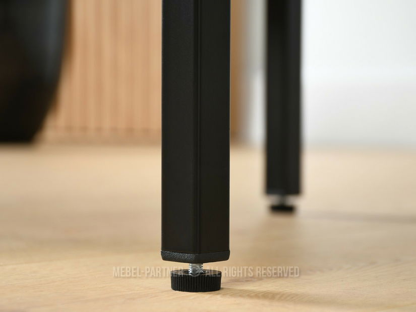 Barový set Everet (čierne drevo + čierna) (pre 2 osoby)