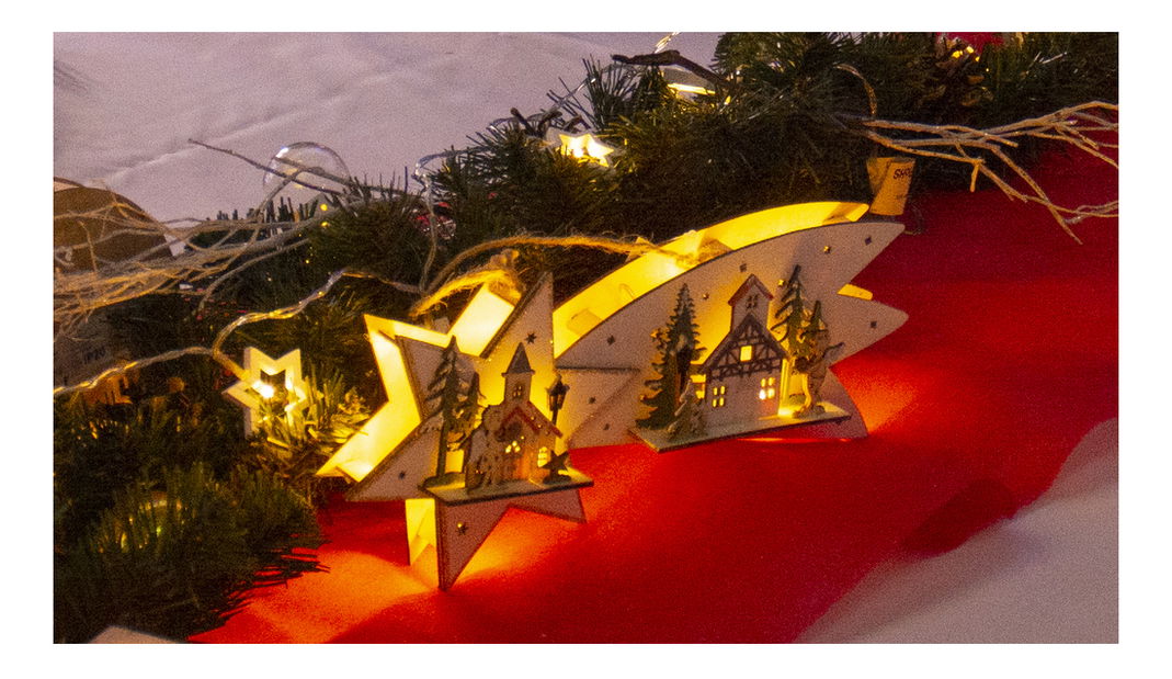 Vianočná padajúca hviezda Retlux RXL 313