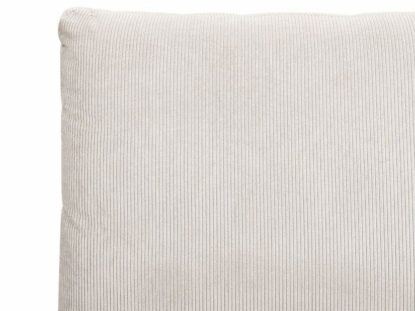 Manželská posteľ 180 cm Mellody (svetlobéžová) (s roštom)