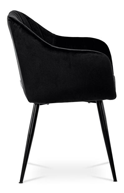 Scaun sufragerie Prevalecio (negru)