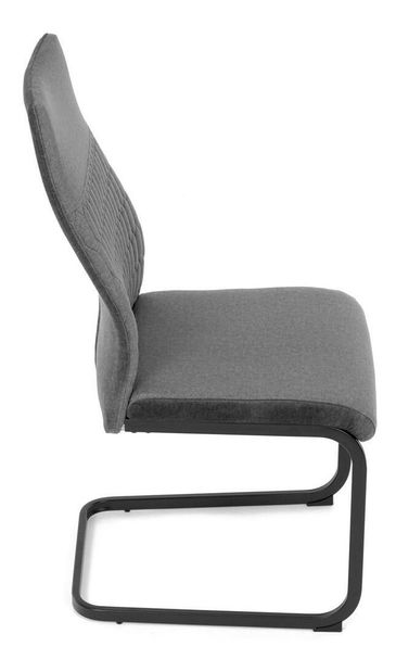 Blagovaonska stolica Desvelar (siva)