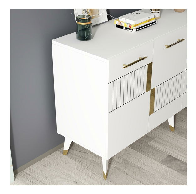 Skrinka Lotoka 1 (biela + zlatá) 