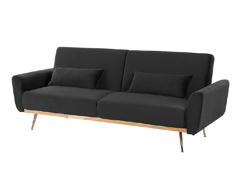 Pohovka trojsedačka Ely (čierna)