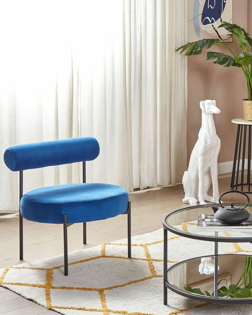 Jedálenská stolička Astrun (modrá)