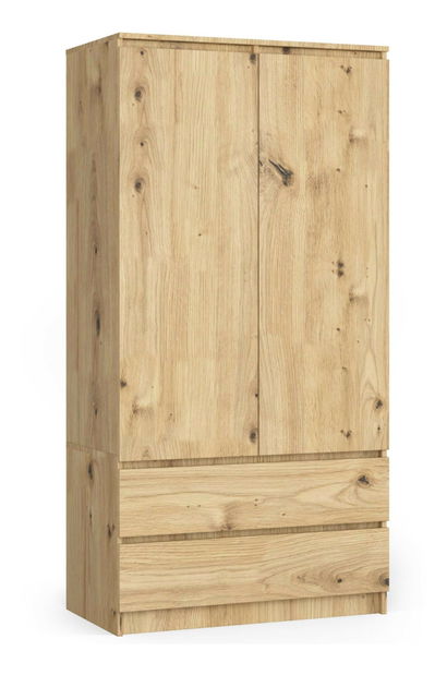 Dulap de haine Safwan (stejar artisan)