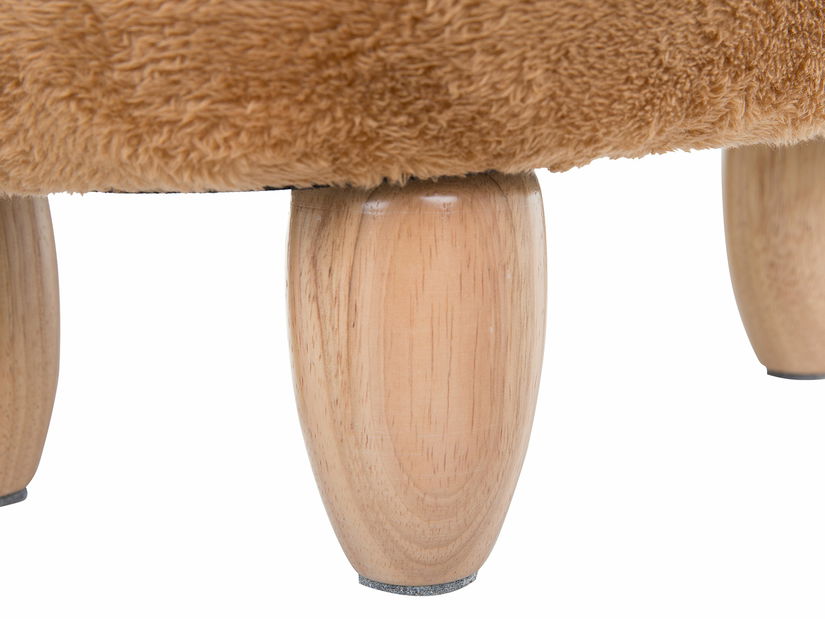 Taburetka Barmaga (zlatohnedá)