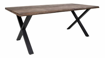 Masă de sufragerie Tvameria 9 (maro închis)