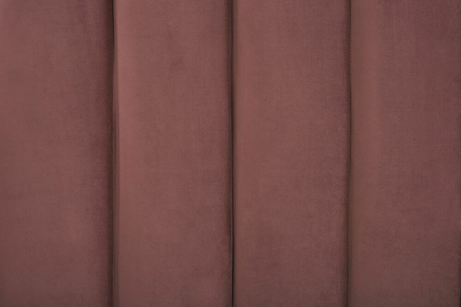 Bračni krevet 160 cm Alise (ružičasta) (s podnicom)