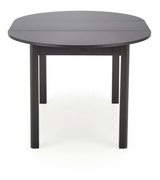 Blagovaonski stol na razvlačenje 102-142 cm Ralllon (crna) (za 4 do 6 osoba)