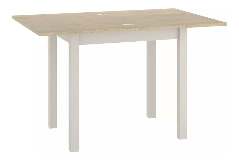 Jedálenský stôl Falpir 80 (kašmír + dub cremona torro) (pre 4 až 6 osôb)