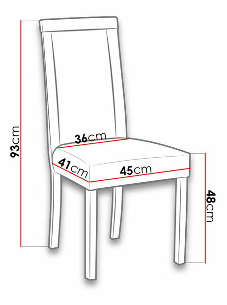 Stolička III Hellen (Čierna + čierna)