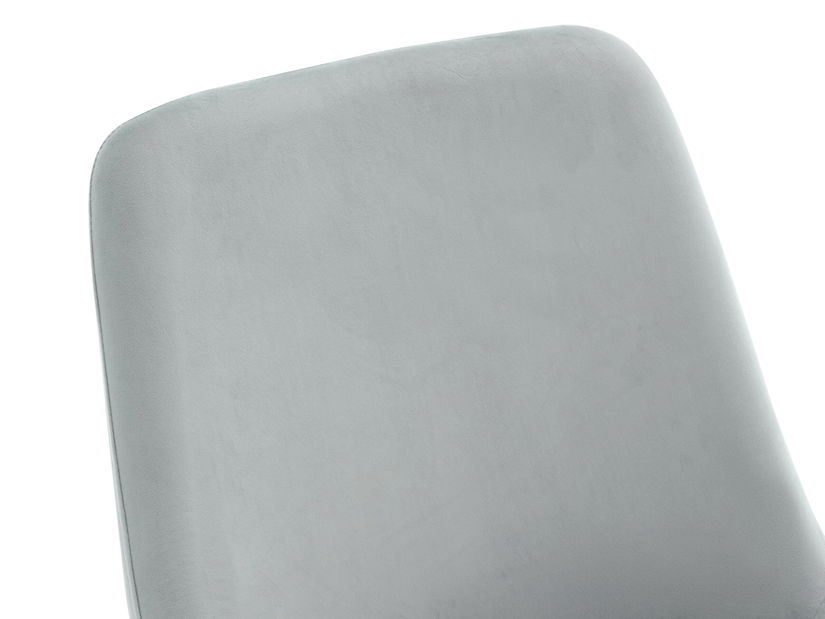 Set 3 buc scaune sufragerie Archie DC 1148 (Gri + auriu) 