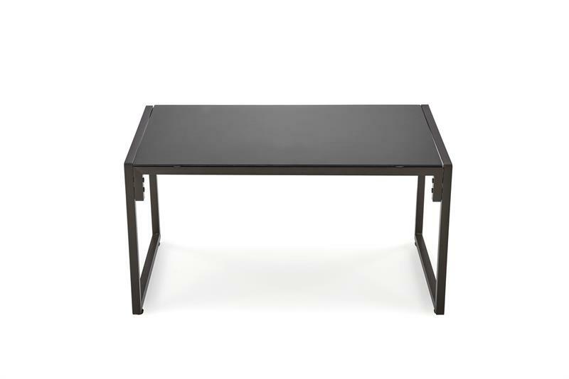 Vrtni namještaj Shadx (crna + cappuccino)