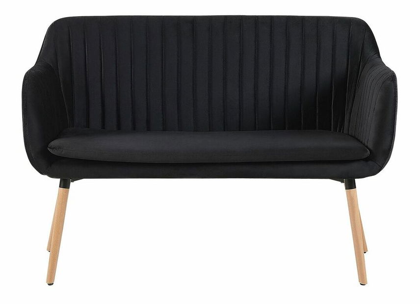 Canapea două locuri TORBY (negru)