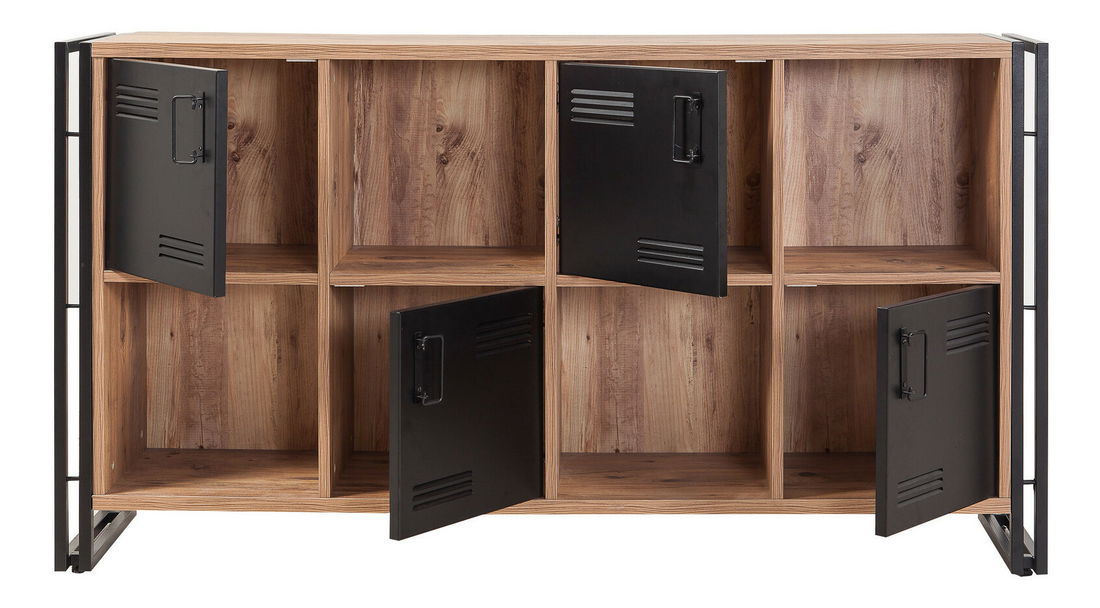 Szekrény Cosmic (atlantic fenyő + fekete)